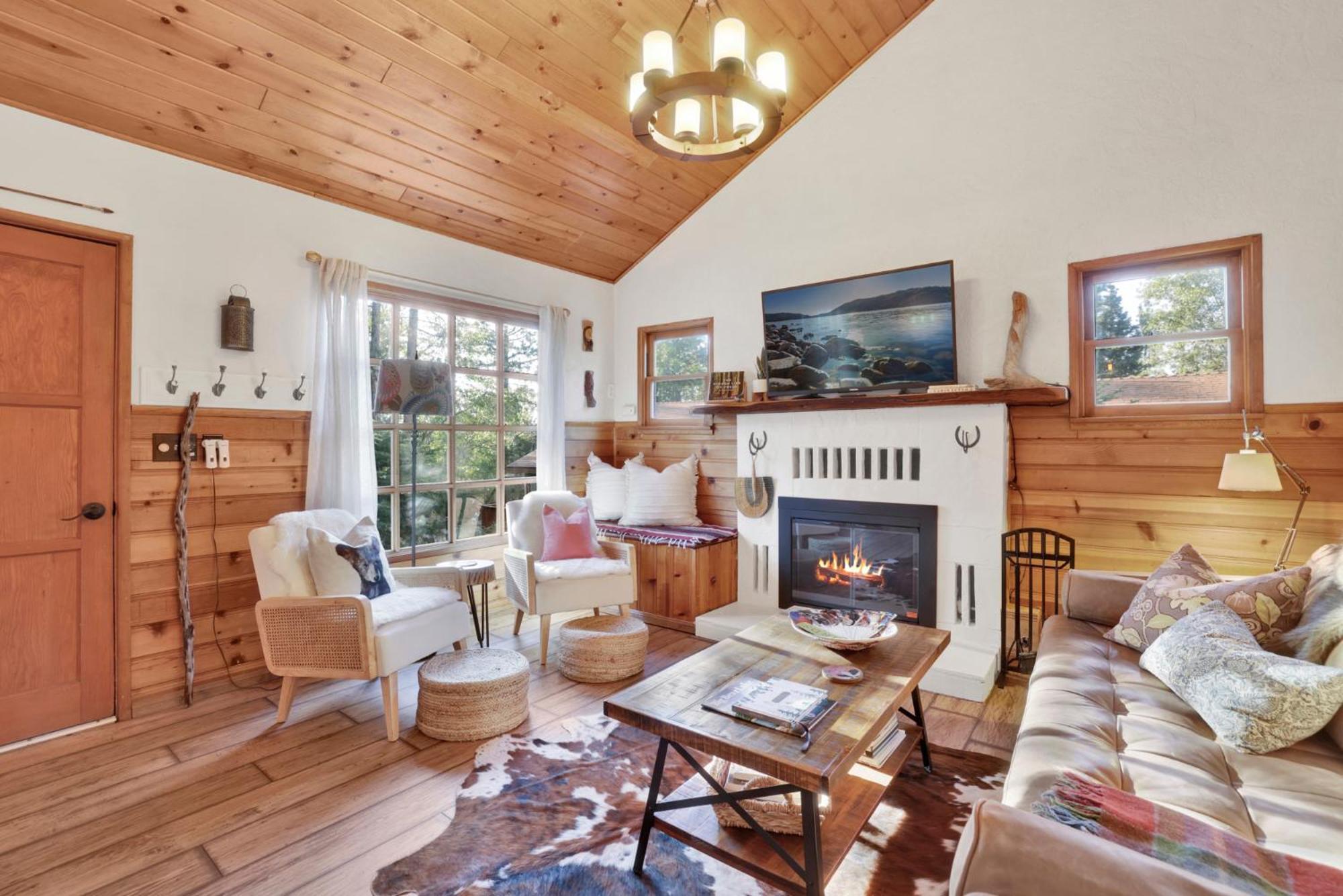 Вилла The Nest On Towne Trail - Hot Tub, Bbq, Fire Pit Биг Бэар Лейк Экстерьер фото